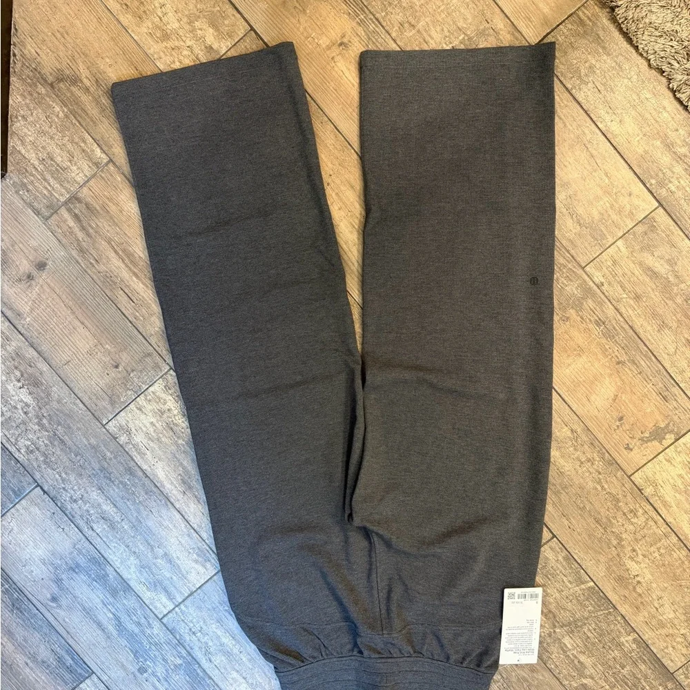 Lululemon Scuba mid-rise wide-leg pant waffle - Heather grey - Picture 4 of 6